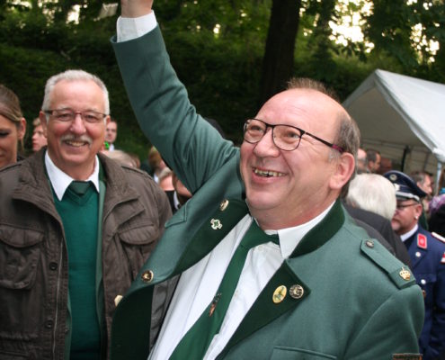 2 den neuen Mündelheimer König Rolf Bosse und.....