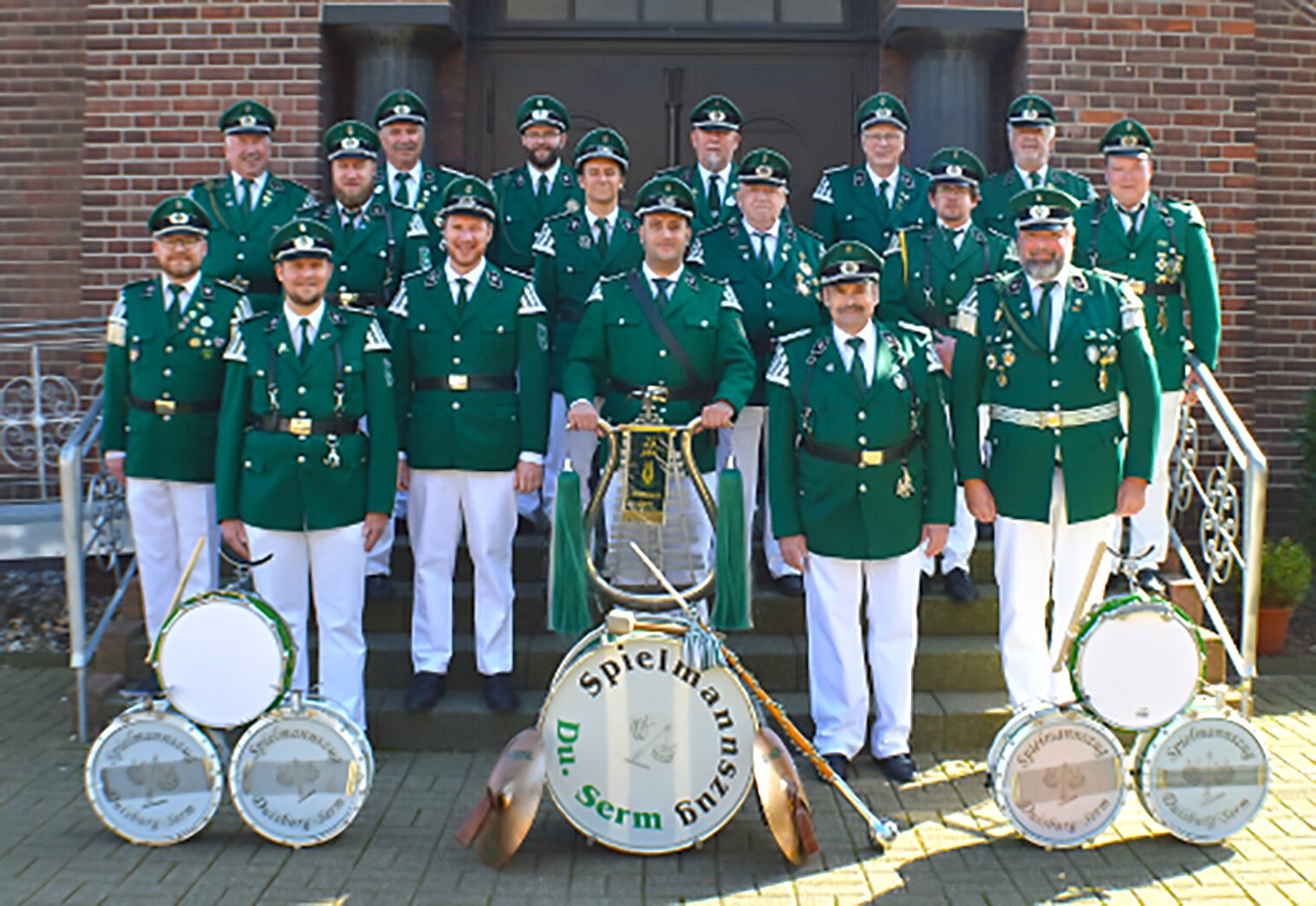 Tambourcorps Serm 2022 – aktuelles Gruppenfoto